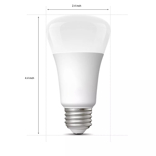 Bluetooth Color Changing A19 Smart LED Bulb,75W Equivalent